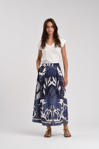 La Fee Maraboutee Skirt FJ-JU-DALO-P BLEU STON
