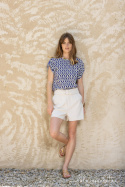 Lola Espeleta Blouse TP090S25 WAX BLUE