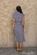 Lola Espeleta Dress RO091S25 ORIENTAL BLUE