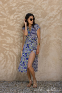 Lola Espeleta Dress RO091S25 ORIENTAL BLUE