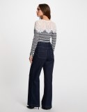 Morgan Blouse TMACO OFF WHITE/MARINE Morgan Blouse TMACO OFF WHITE/MARINE