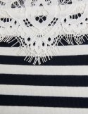 Morgan Blouse TMACO OFF WHITE/MARINE Morgan Blouse TMACO OFF WHITE/MARINE