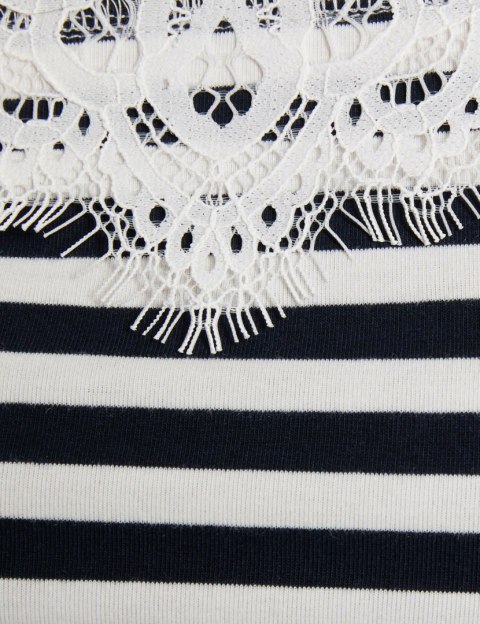 Morgan Blouse TMACO OFF WHITE/MARINE Morgan Blouse TMACO OFF WHITE/MARINE