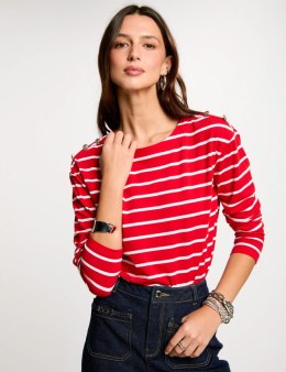 Morgan Blouse TMARIN OFF WHITE/ROUGE