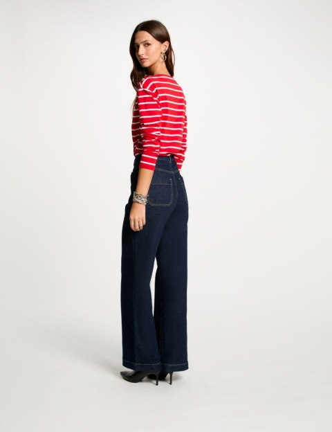 Morgan Bluzka TMARIN OFF WHITE/ROUGE Morgan Bluzka TMARIN OFF WHITE/ROUGE