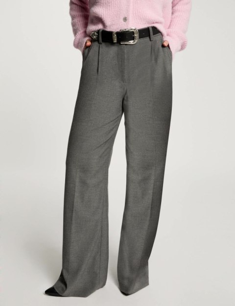 Morgan Pants PANIS.F GRIS PERLE
