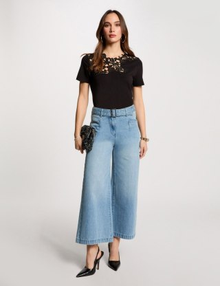 Morgan Spodnie PIMAE JEAN BLEACHED
