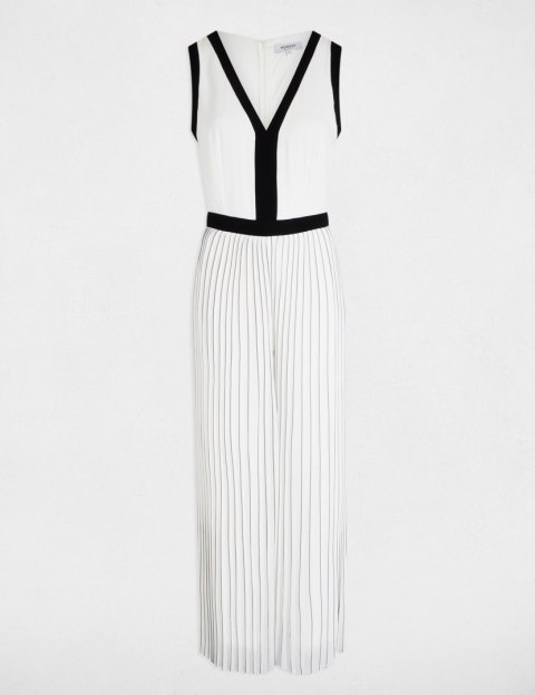 Morgan Pants PLISMA OFF WHITE/NOIR Morgan Pants PLISMA OFF WHITE/NOIR