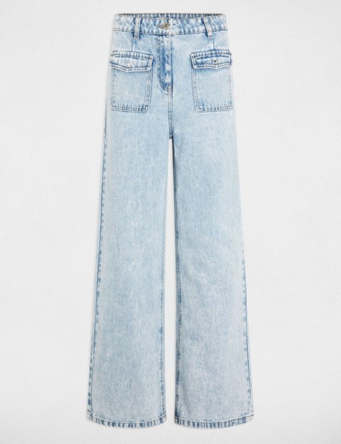 Morgan Pants PWIDE2 JEAN BLEACHED Morgan Pants PWIDE2 JEAN BLEACHED