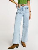 Morgan Pants PWIDE2 JEAN BLEACHED