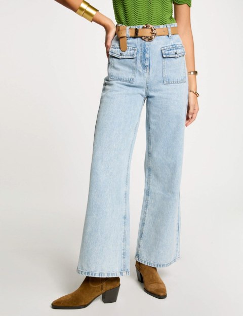 Morgan Pants PWIDE2 JEAN BLEACHED Morgan Pants PWIDE2 JEAN BLEACHED