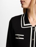 Morgan Dress RMCOCO NOIR/OFF WHITE