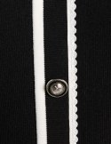 Morgan Dress RMCOCO NOIR/OFF WHITE