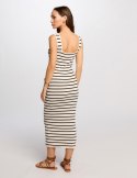 Morgan Dress RMDEBI IVOIRE/MARINE