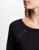 Morgan Dress RMVALI MARINE/OFF WHITE