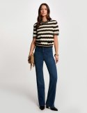 Morgan Sweater MBEAUTY OFF WHITE/NOIR