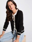 Morgan Sweater MBEYA NOIR/OFFWHITE