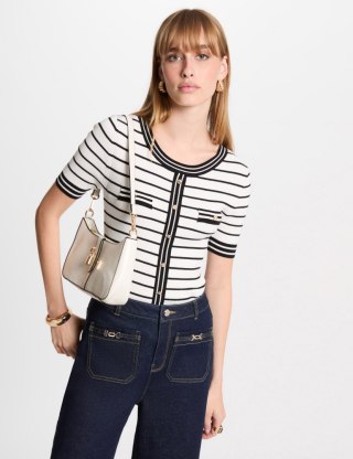 Morgan Sweter MGABI OFF WHITE
