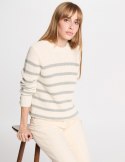 Morgan Sweater MISHAK IVOIRE/GRIS