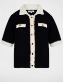 Morgan Sweater MNESSY NOIR/IVOIRE
