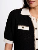 Morgan Sweater MNESSY NOIR/IVOIRE