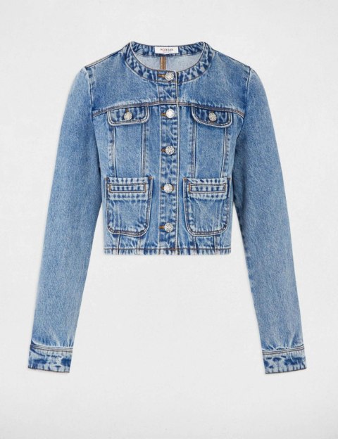 Morgan Vest VCHARME JEAN DOUBLE STONE Morgan Vest VCHARME JEAN DOUBLE STONE