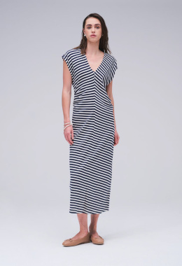 PIA B Dress AOTEA PANNA/BLU