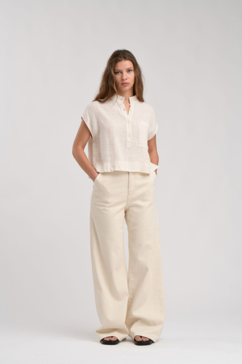Humility Blouse HJ-TO-JAIKIMI-L ECRU Humility Blouse HJ-TO-JAIKIMI-L ECRU