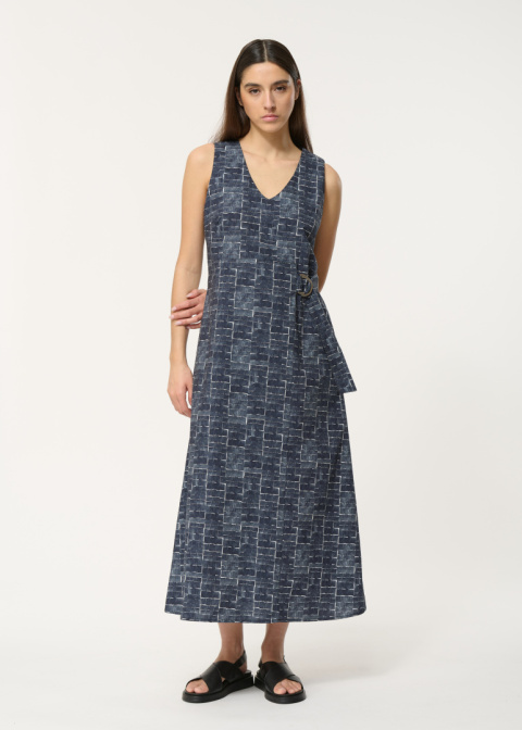Humility Dress HJ-RO-JOPONGU-C MARINE Humility Dress HJ-RO-JOPONGU-C MARINE