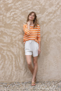 Lola Espeleta Shorts LESH180S25 OFF WHITE