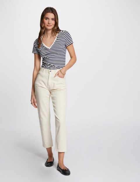 Morgan Bluzka DINA OFF WHITE/MARIN Morgan Bluzka DINA OFF WHITE/MARIN