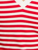 Morgan Blouse DINA OFF WHITE/ROUGE