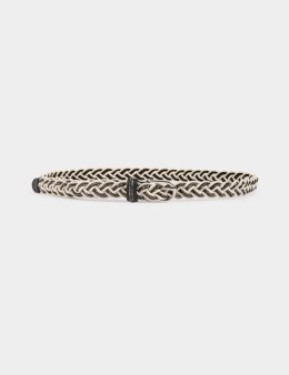 Morgan Belt 3TICO NOIR/OFF WHITE