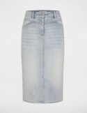 Morgan Skirt JAPA JEAN BLEACHED
