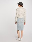 Morgan Skirt JAPA JEAN BLEACHED