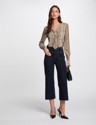 Morgan Pants PCLIC JEAN BRUT