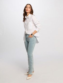 Morgan Spodnie PDROIT JEAN BLEACHED