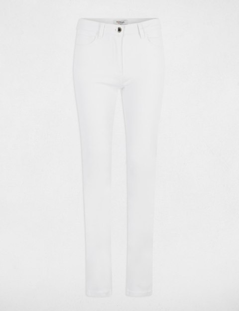 Morgan Spodnie PETROI1 OFF WHITE