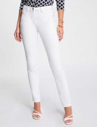 Morgan Pants PETROI1 OFF WHITE