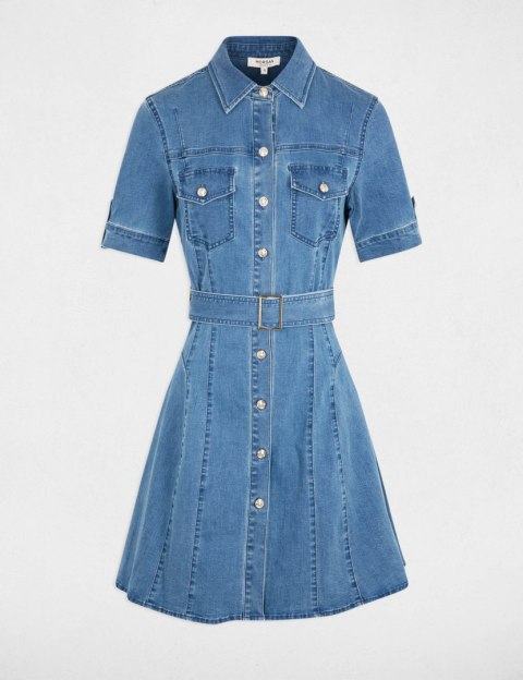 Morgan Dress RIXES DENIM STONE Morgan Dress RIXES DENIM STONE