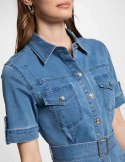 Morgan Dress RIXES DENIM STONE