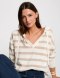 Morgan Sweter MBALLON IVOIRE/GOLD