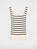 Morgan Sweater MDEBI IVOIRE/MARINE