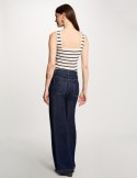 Morgan Sweater MDEBI IVOIRE/MARINE