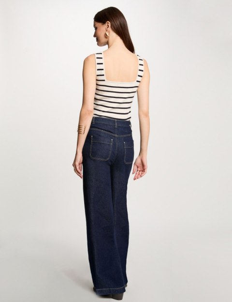 Morgan Sweater MDEBI IVOIRE/MARINE Morgan Sweater MDEBI IVOIRE/MARINE