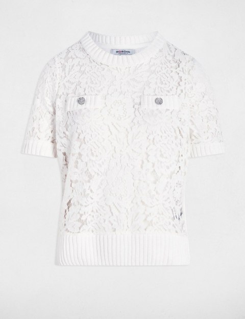 Morgan Sweater MNAWA OFF WHITE Morgan Sweater MNAWA OFF WHITE
