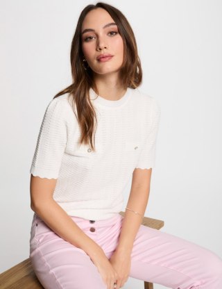 Morgan Sweater MSEOUL OFF WHITE