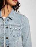 Morgan Vest VPOMI JEAN BLEACHED