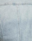 Morgan Vest VPOMI JEAN BLEACHED