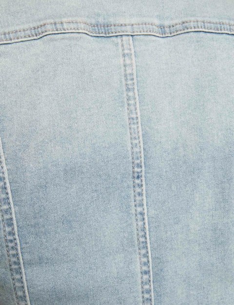 Morgan Vest VPOMI JEAN BLEACHED Morgan Vest VPOMI JEAN BLEACHED